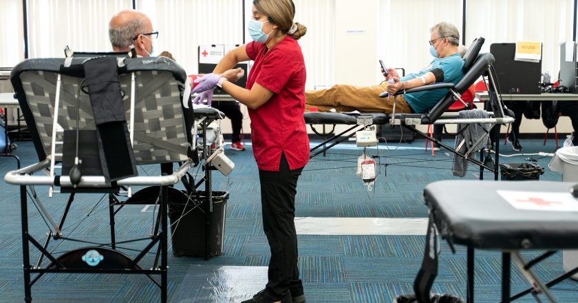 Red Cross Pide Donantes de Sangre Sanos Tras el Mal Tiempo
