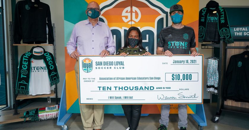 SD Loyal Raises $10,000 for The Association of African American Educators Following BLM Initiatives