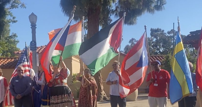 Members from the World Lacrosse Men’s Championship Stop By Balboa Park’s International Cottages