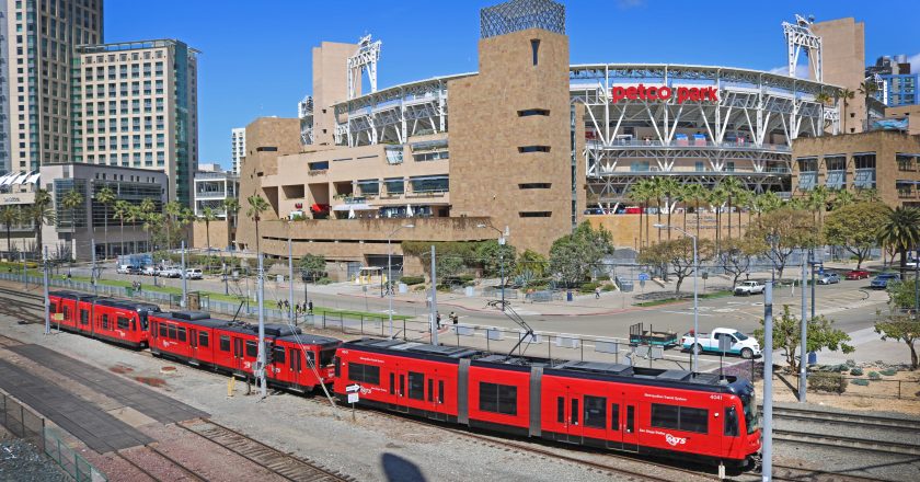 MTS Trolley and Bus Service Running at High Levels for Padres Opening Day, April 1