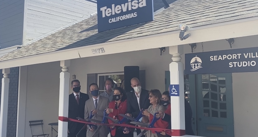 Ceremonia de Corte de Cinta Para el Nuevo Estudio de Televisa, Arroja Luz Sobre la Cobertura Mediática Transfronteriza Distintiva de San Diego.