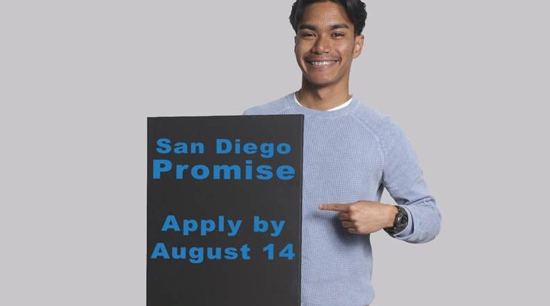 La Fecha Límite del Programa de Matrícula Gratuita San Diego Promise es el 14 de Agosto
