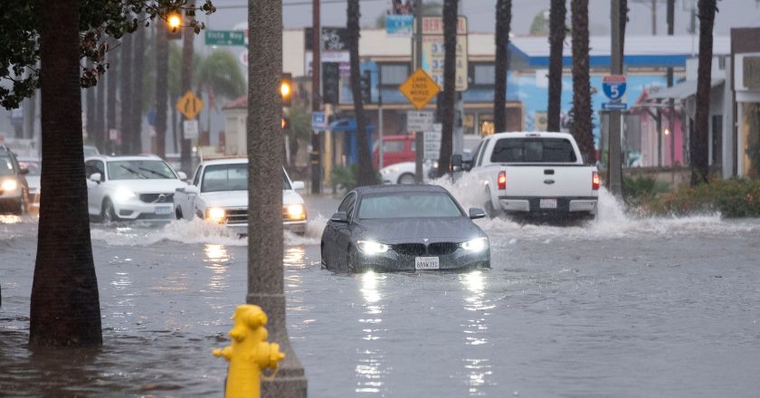 Advertencia de Inundación Repentina Emitida para la Costa Norte del Condado de San Diego y los Valles Occidentales